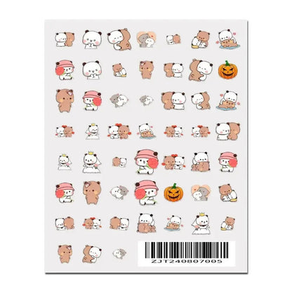 Bubu and Dudu nail art stickers - DuduBubuShop.com