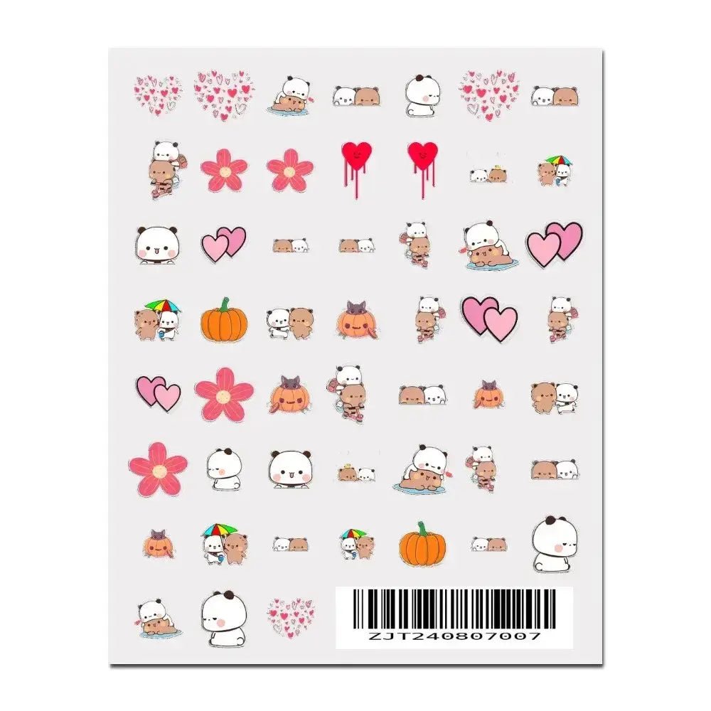 Bubu and Dudu nail art stickers - DuduBubuShop.com
