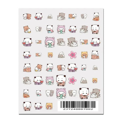 Bubu and Dudu nail art stickers - DuduBubuShop.com
