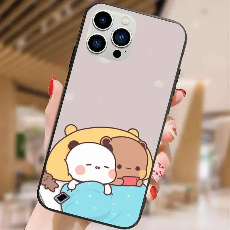 Bubu & Dudu Peach & Goma Iphone Cases - DuduBubuShop.com