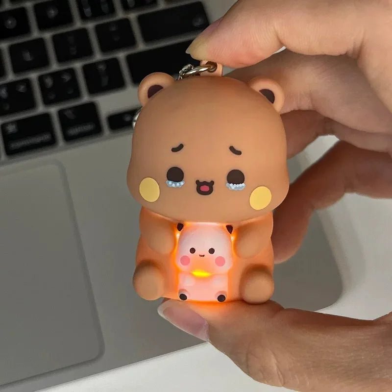 Bubu holding Dudu keychain - DuduBubuShop.com