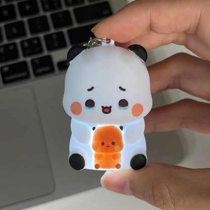 Bubu holding Dudu keychain - DuduBubuShop.com
