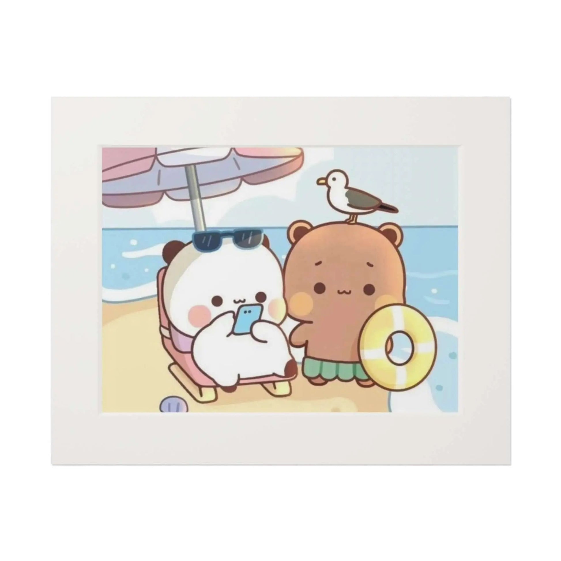 Copy of Cute Love Quote Fine Art Print - Framed Wall Decor - DuduBubuShop.com