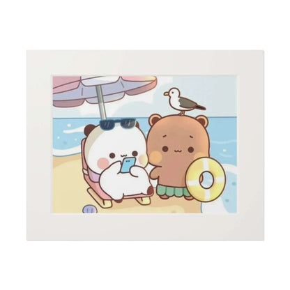 Copy of Cute Love Quote Fine Art Print - Framed Wall Decor - DuduBubuShop.com