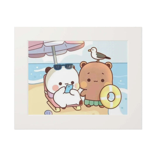 Copy of Cute Love Quote Fine Art Print - Framed Wall Decor - DuduBubuShop.com