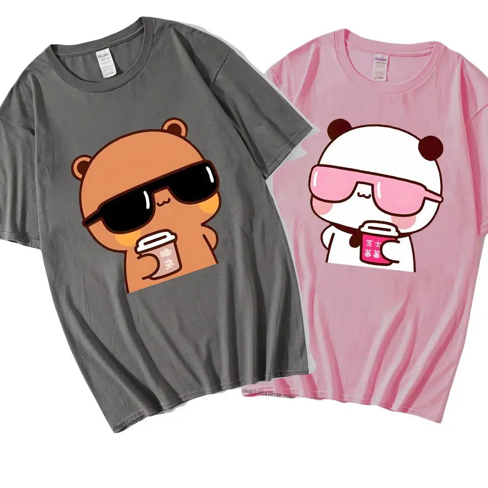 Cute Couple Dudu & Bubu Shirts - DuduBubuShop.com