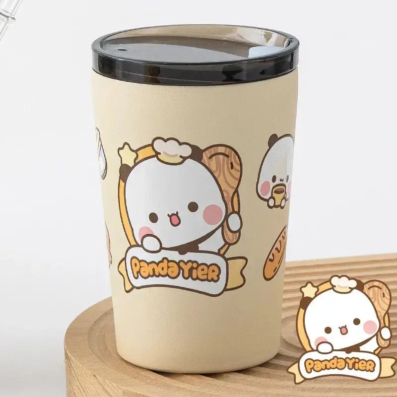 Cute Stainless steel Dudu and Bubu Peach and Goma Bottles and Cups - DuduBubuShop.com