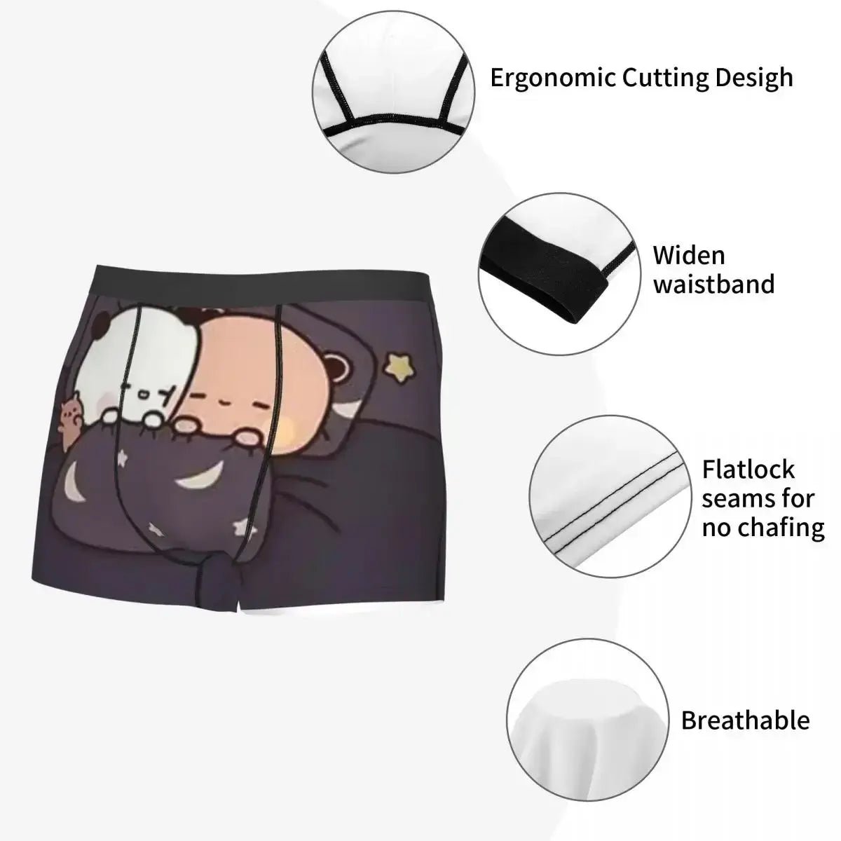 Dudu and bubu boxers Good Night Style - DuduBubuShop.com