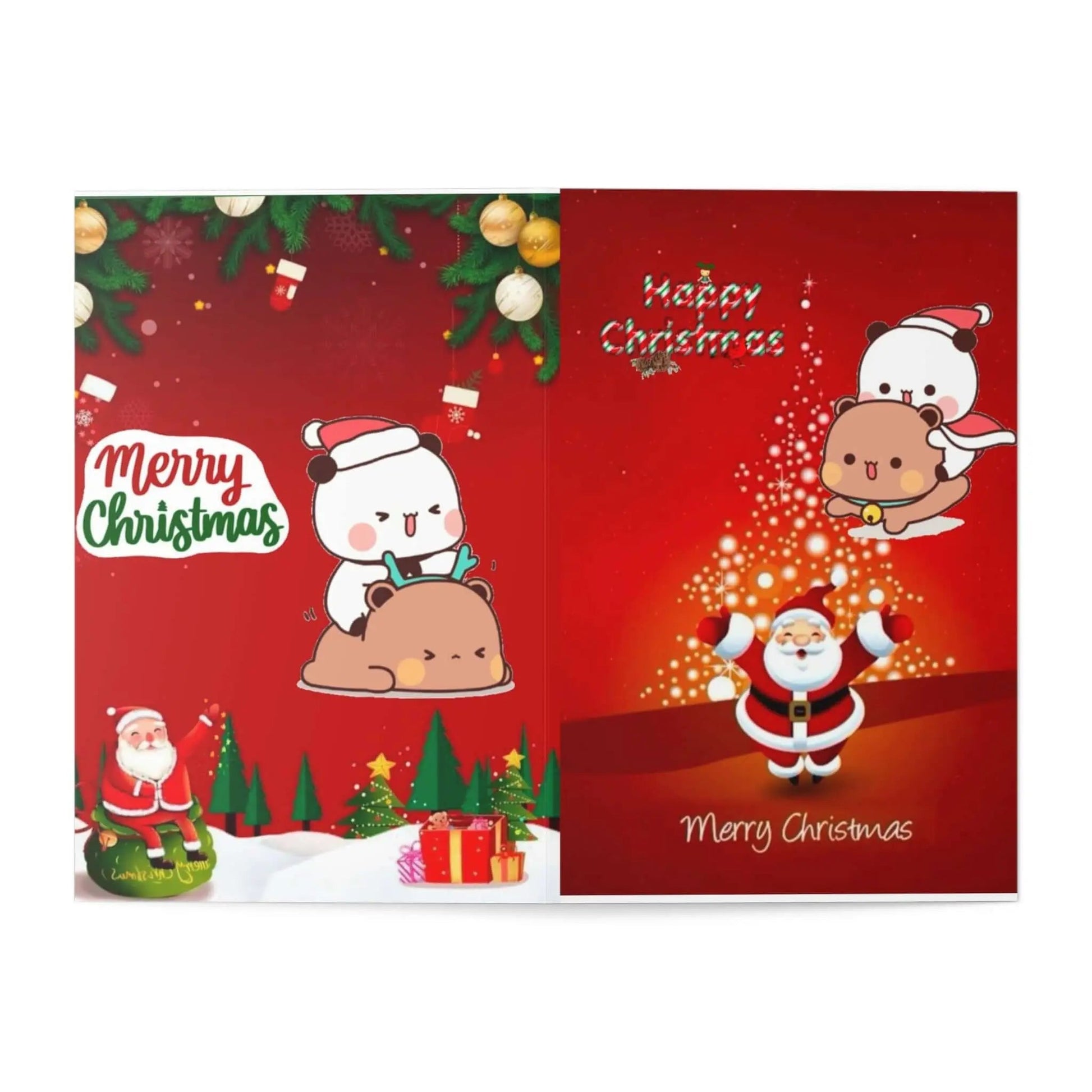dudu and bubu christmas card - DuduBubuShop.com