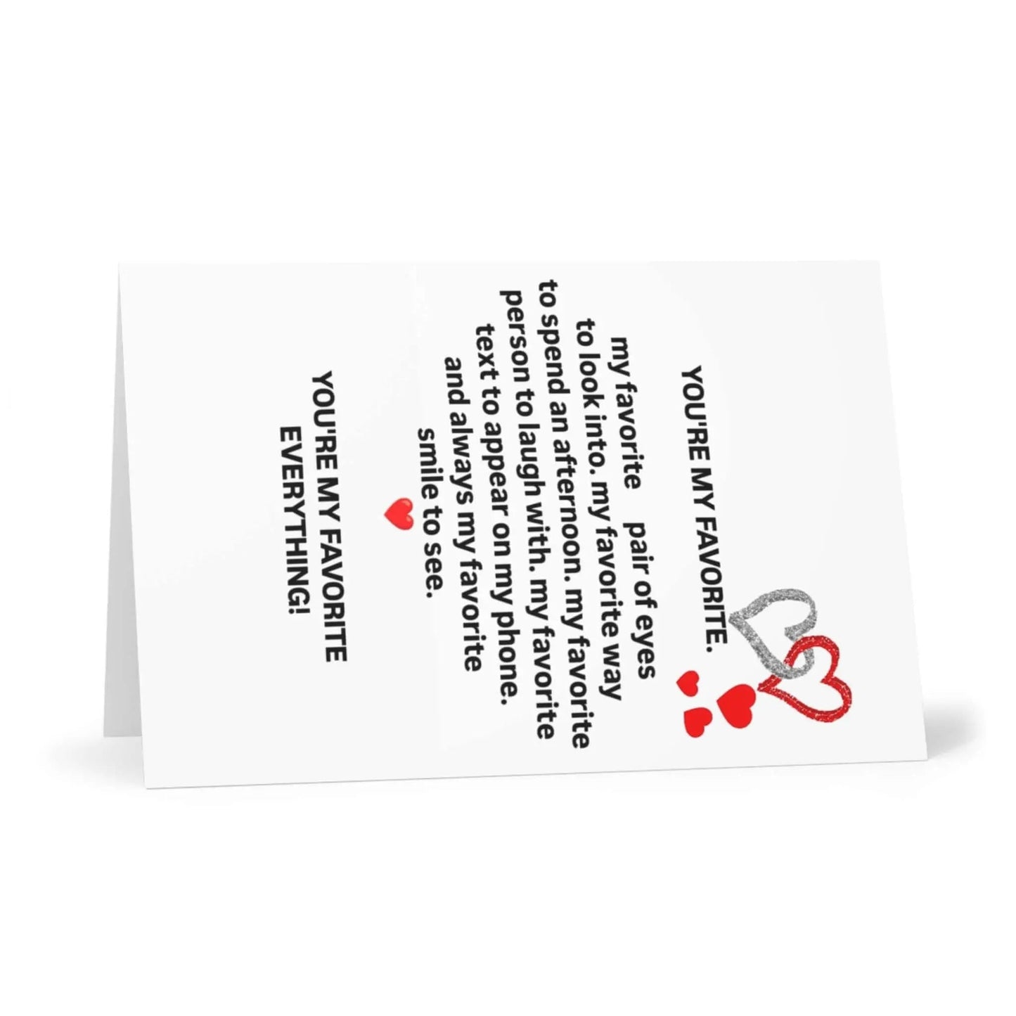 Dudu and bubu I love you card - DuduBubuShop.com