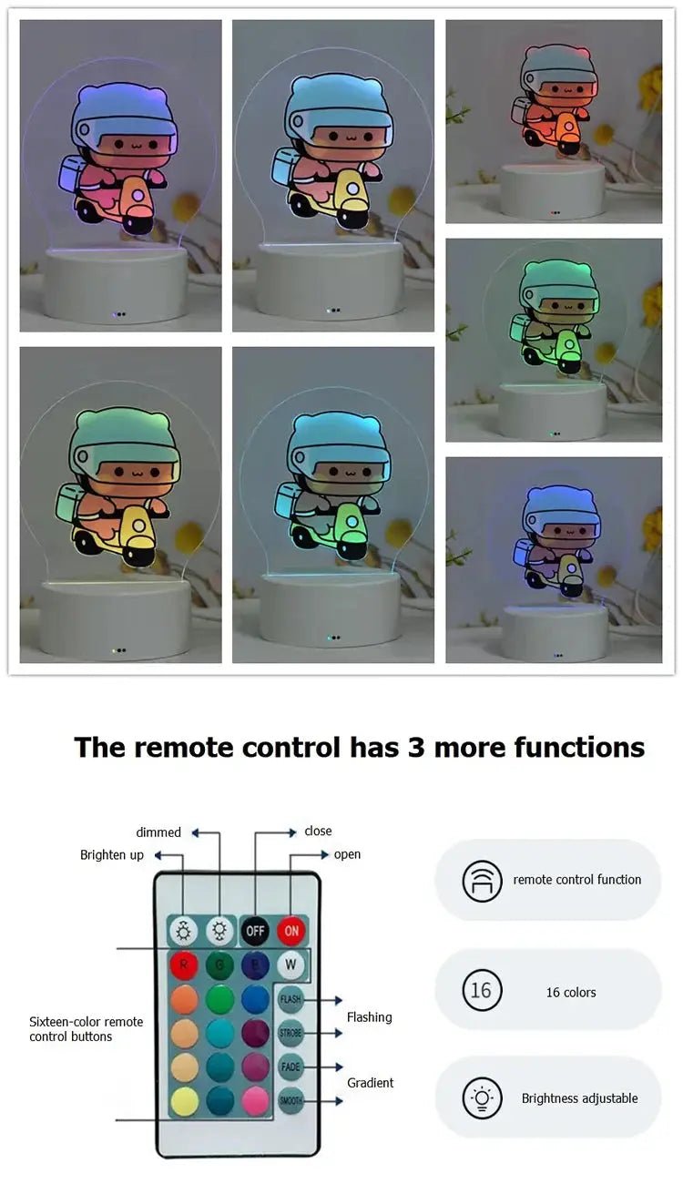 Dudu & Bubu Led Night Light - DuduBubuShop.com