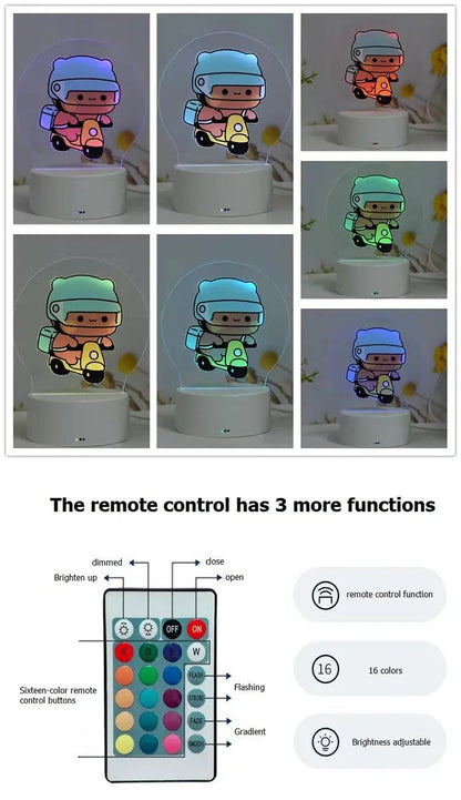 Dudu & Bubu Led Night Light - DuduBubuShop.com