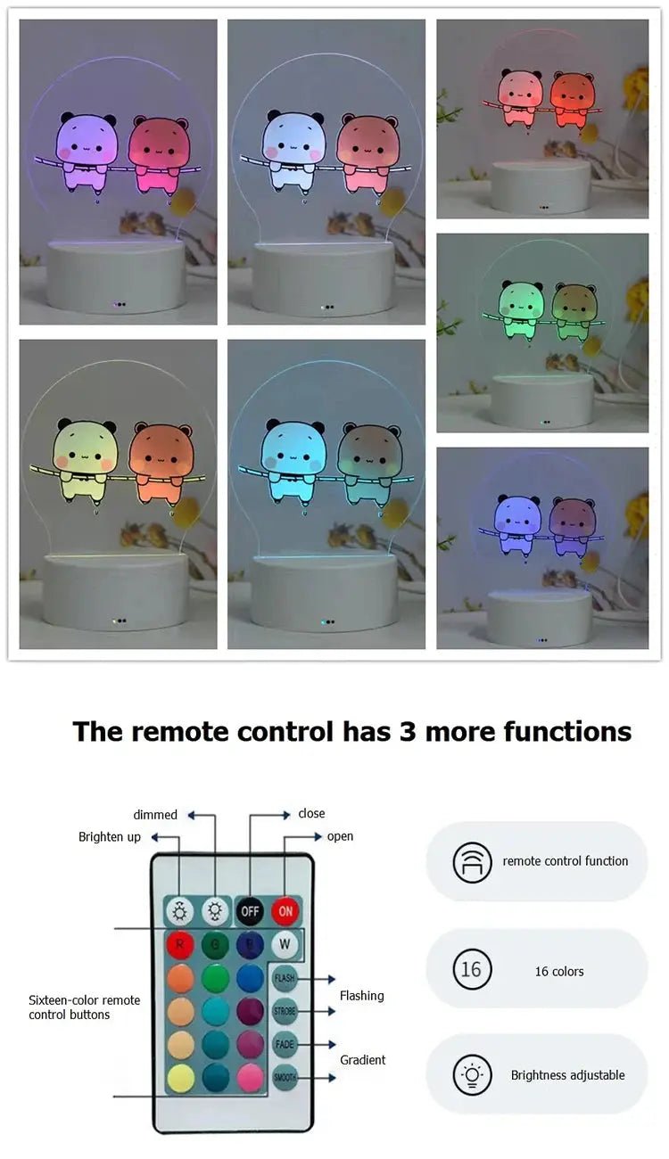 Dudu & Bubu Led Night Light - DuduBubuShop.com