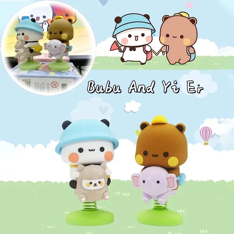 Dudu & Bubu Riding Figurines - DuduBubuShop.com