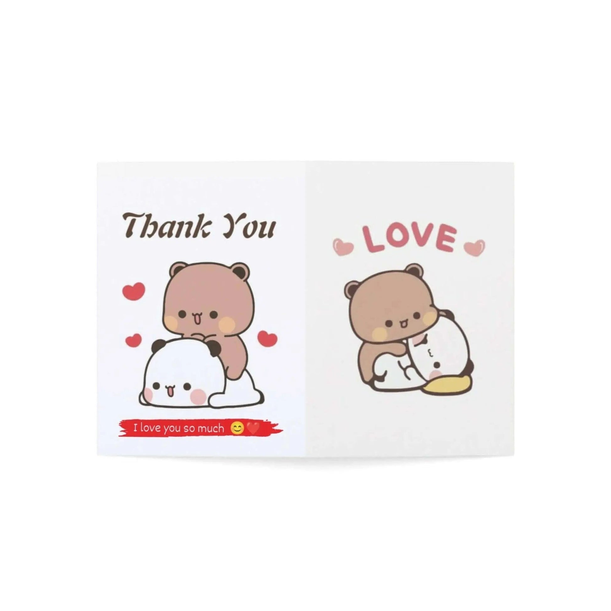 Dudu & Bubu Thank you Card - DuduBubuShop.com