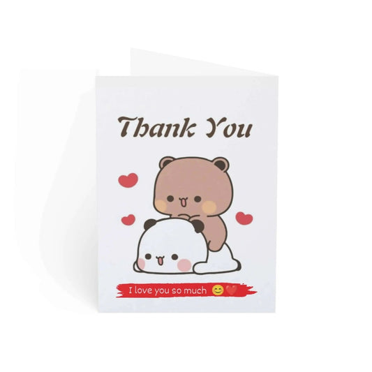 Dudu & Bubu Thank you Card - DuduBubuShop.com
