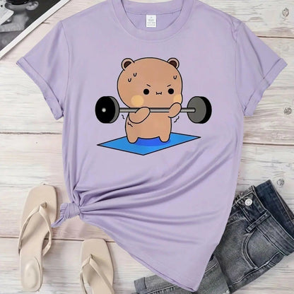 Dudu & Bubu Womens Gym T-Shirt - DuduBubuShop.com