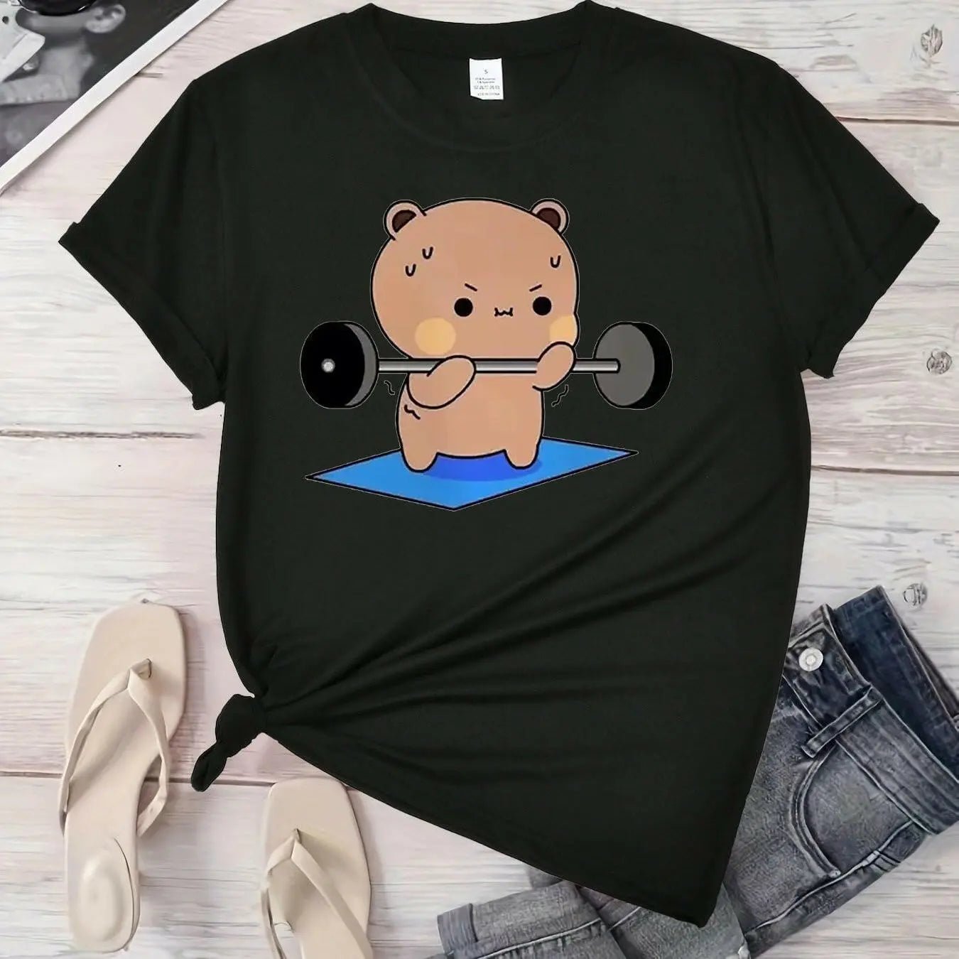 Dudu & Bubu Womens Gym T-Shirt - DuduBubuShop.com