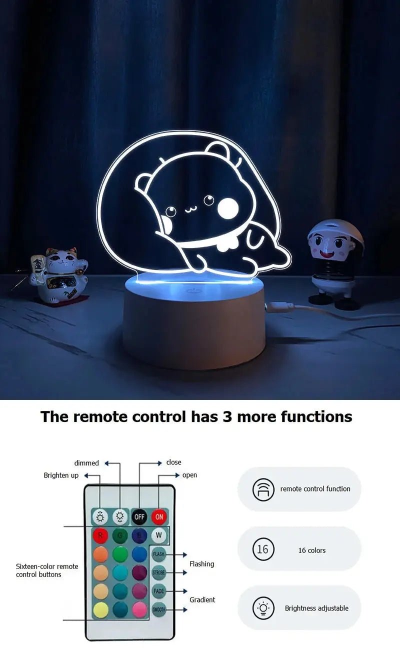 Dudu Night Light 16 Colours - DuduBubuShop.com