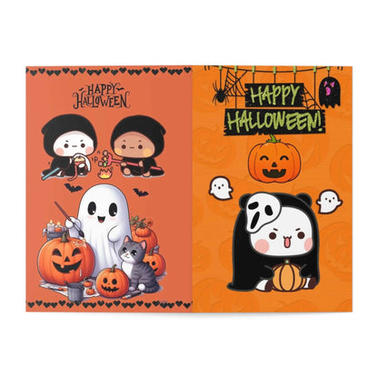 HAPPY HALLOWEEN Dudu and Bubu Card - DuduBubuShop.com