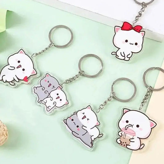 Peach and Goma Keychains - DuduBubuShop.com