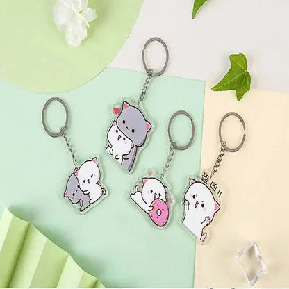 Peach and Goma Keychains - DuduBubuShop.com