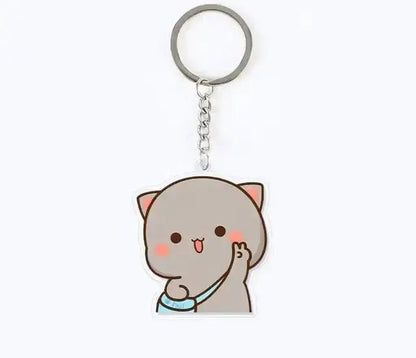 Peach and Goma Keychains - DuduBubuShop.com