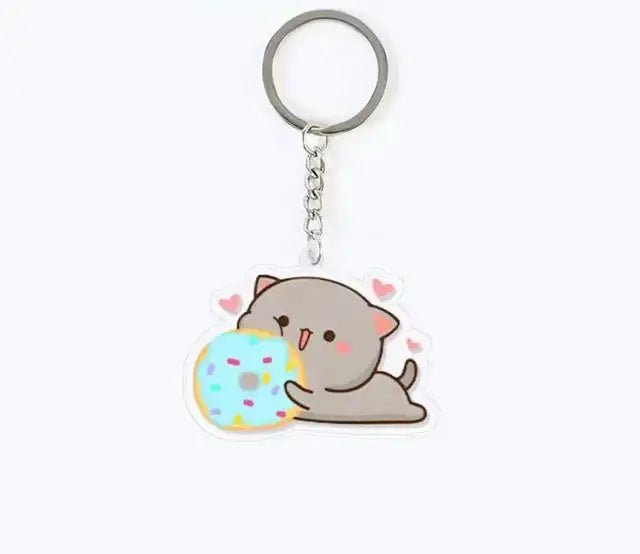 Peach and Goma Keychains - DuduBubuShop.com