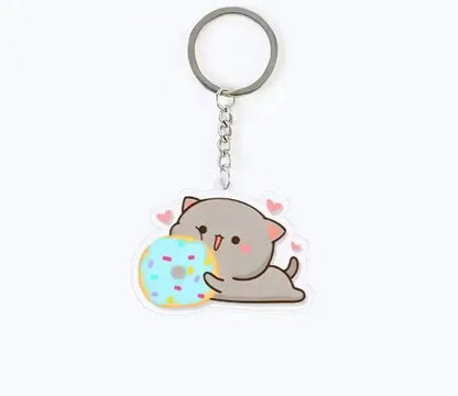 Peach and Goma Keychains - DuduBubuShop.com