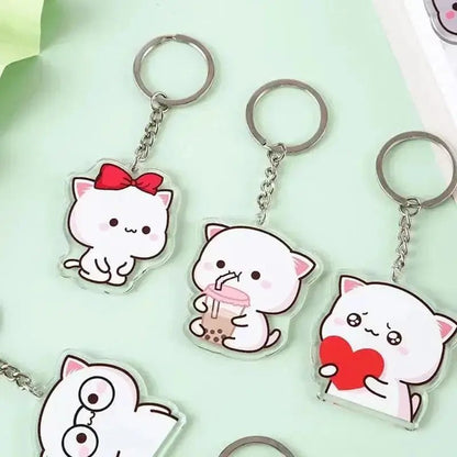 Peach and Goma Keychains - DuduBubuShop.com