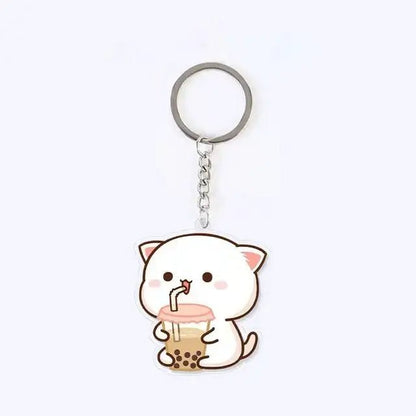 Peach and Goma Keychains - DuduBubuShop.com