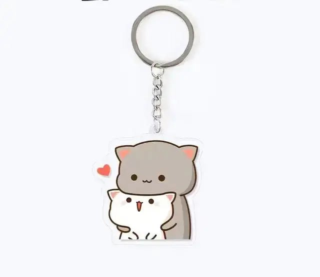 Peach and Goma Keychains - DuduBubuShop.com