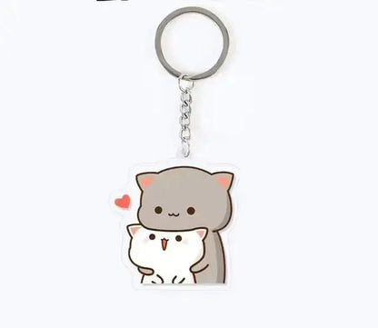 Peach and Goma Keychains - DuduBubuShop.com