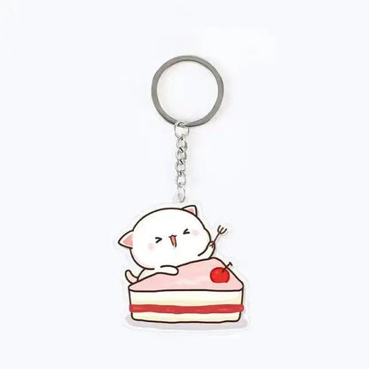 Peach and Goma Keychains - DuduBubuShop.com