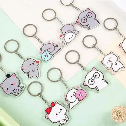 Peach and Goma Keychains - DuduBubuShop.com