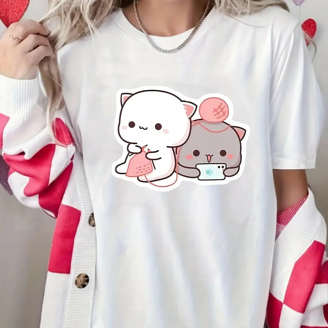 Peach and Goma T-Shirts - DuduBubuShop.com