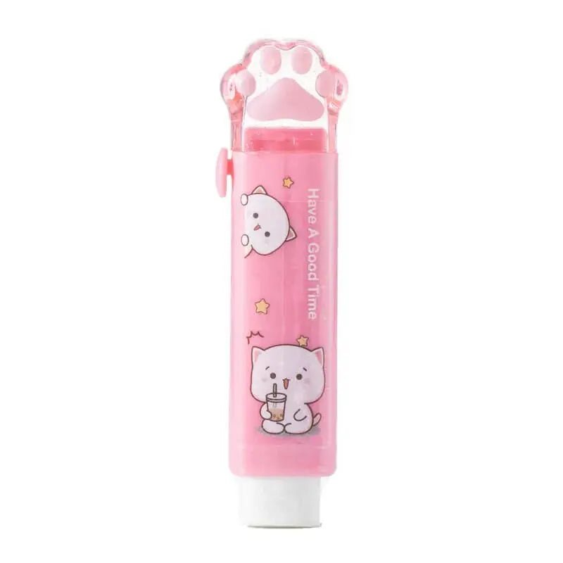 Peach Cat Eraser – Cute and Handy - DuduBubuShop.com