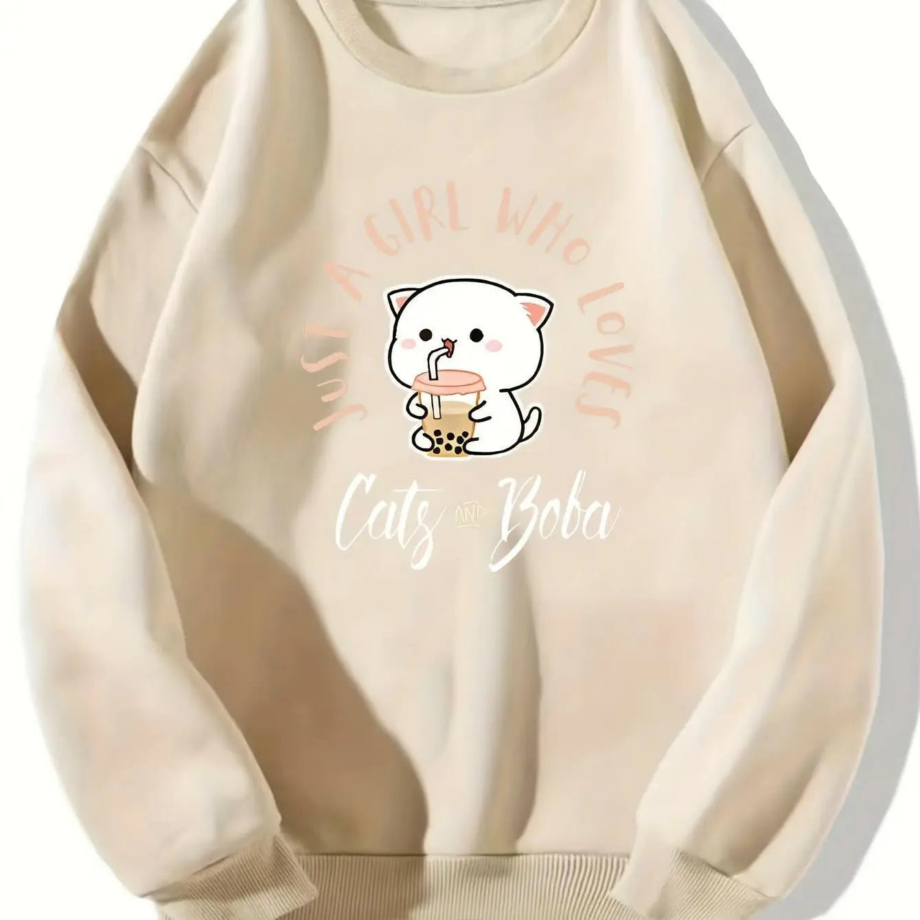 Peach & Goma Drinking Boba Tea - DuduBubuShop.com