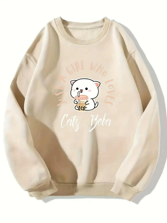 Peach & Goma Drinking Boba Tea - DuduBubuShop.com