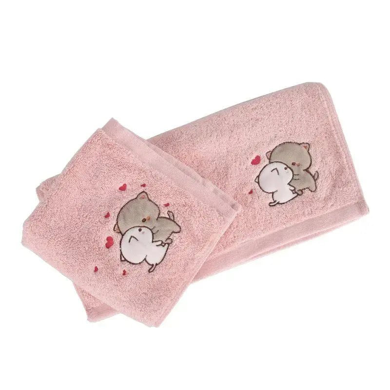Peach & Goma Towels - DuduBubuShop.com