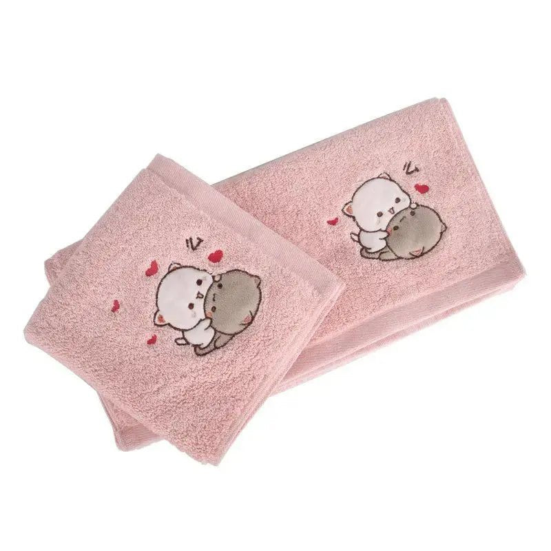 Peach & Goma Towels - DuduBubuShop.com