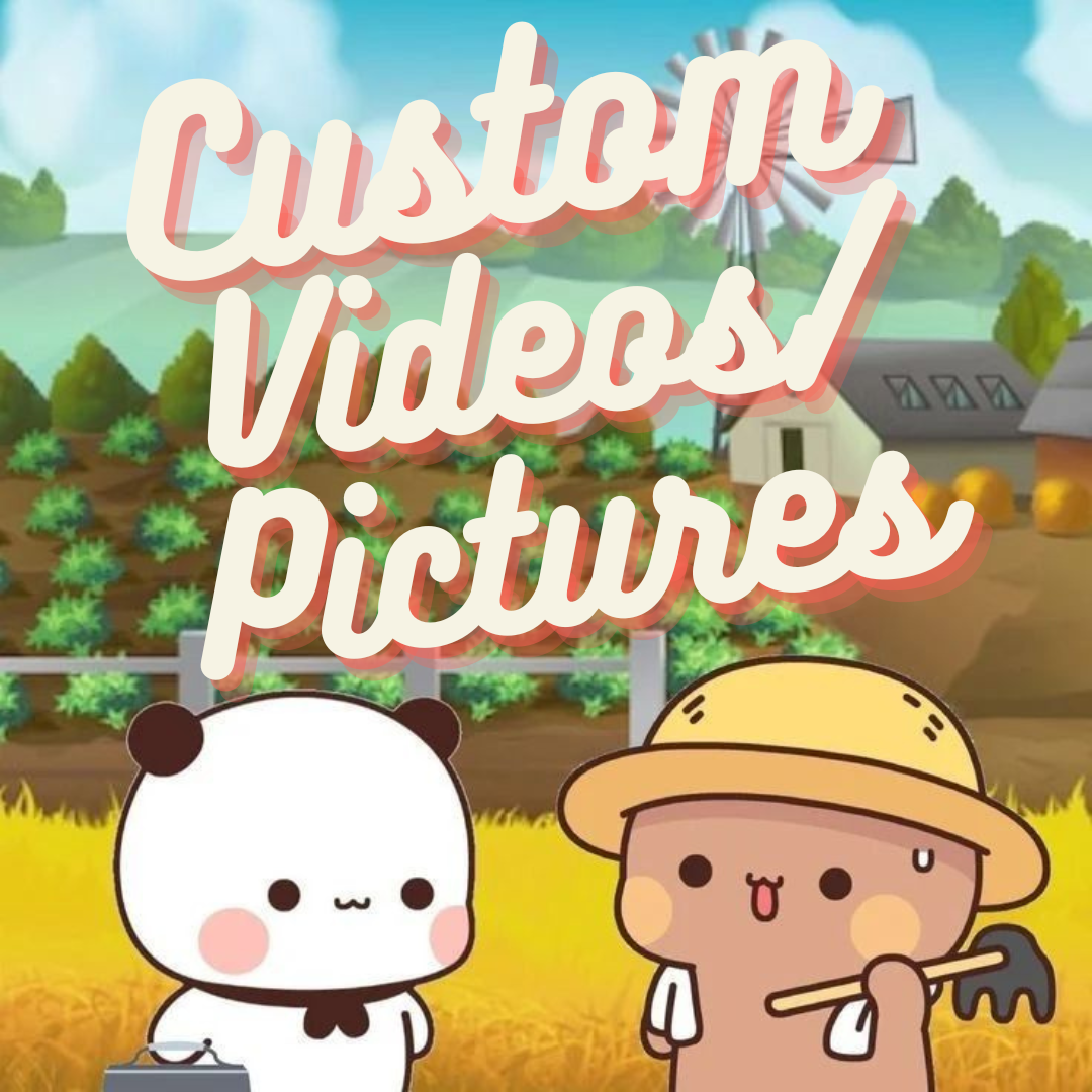 Custom Dudu & Bubu Videos/Pictures (email in the description) - QuickClickShop